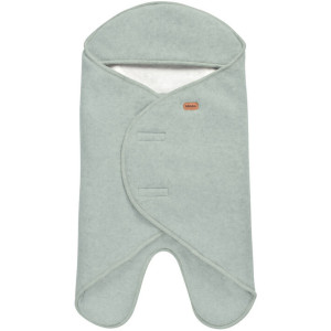 Couverture bébé Babynomade en double polaire "Vert Sauge" (0-6 mois) Red Castle