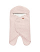 Couverture Babynomade en double polaire "Rose Poudré" (0-6 mois)