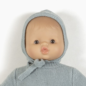 Béguin Élie en tricot "Silver" pour poupon Babies