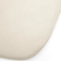 Drap housse pour berceau KUMI/KUKO en coton bio "Milk" (40 x 68 cm)