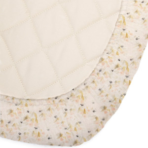 Drap housse pour lit KIMI en coton bio "Elisabeth"
