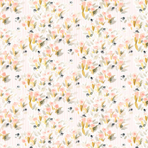 Drap housse pour lit KIMI en coton bio "Elisabeth"