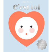 Livre bébé miroir en carton "C'est toi" (0-18 mois)