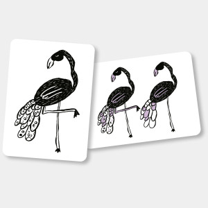 Cartes bébé noir & blanc Flash Cards "Safari" Mini Coco