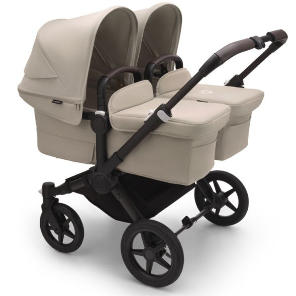  Poussette Bugaboo Donkey5 Twin châssis Noir "Desert Taupe"