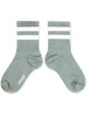 Chaussettes courtes enfant en coton à rayures Sport Nico "Aigue Marine"