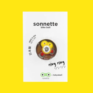 Sonnette pour vélo TokyoBell "Transparente" Rainette