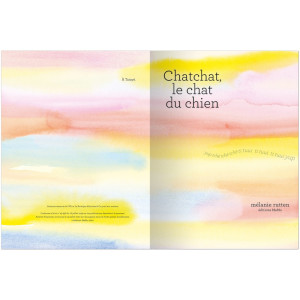 Livre enfant "Chatchat , le chat du chien" de Mélanie Rutten (3-8 ans) Memo