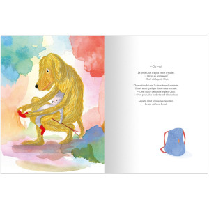 Livre enfant "Chatchat , le chat du chien" de Mélanie Rutten (3-8 ans) Memo