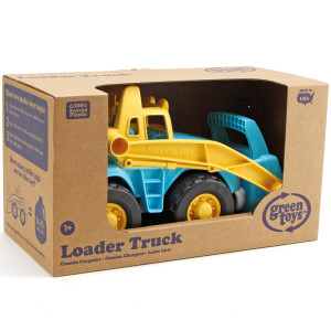 Camion pelleteuse en plastique recyclé "Bleu" (2-6 ans) Green Toys