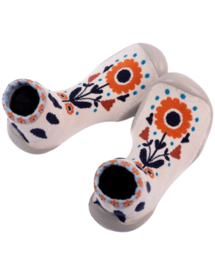 Chaussons De Gymnastique Rythmique Professionnels - Semelle Souple, Hauts Mi-mollet élastiques, Couleur Chair, Pour Danse Et Yoga