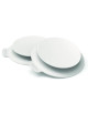 Bases ventouse en silicone pour bol et assiette (x2)