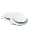 Bases ventouse en silicone pour bol et assiette (x2)