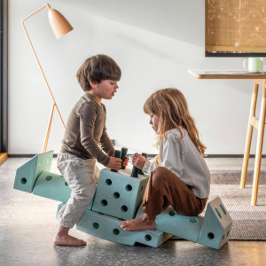 Jeu de construction évolutif Dreamer Kit "Ocean Mint" (34 pièces) Modu