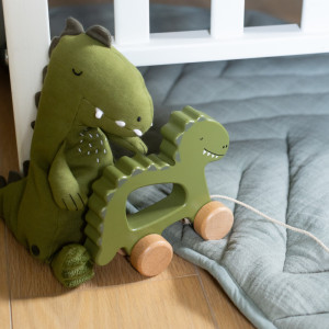 Jouet en bois à tirer "Mr Dino" (1-3 ans) Trixie