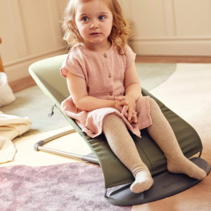 Transat bébé évolutif Balance Bliss Pétale "Vert Foncé" Babybjörn