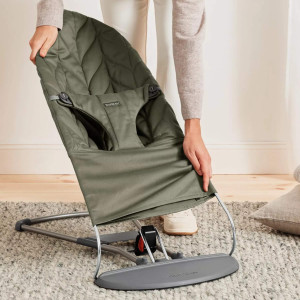 Transat bébé évolutif Balance Bliss Pétale "Vert Foncé" Babybjörn
