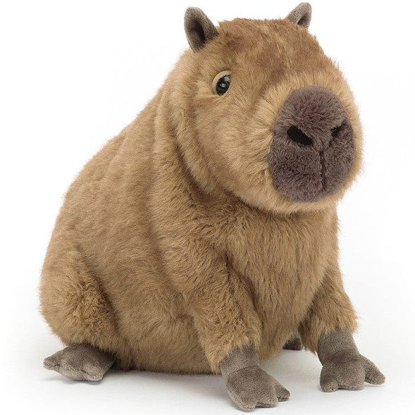 Peluche Clyde le Capybara (24 cm)