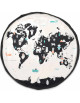 Tapis d'activités /Sac à jouets Noomad "Carte du Monde"