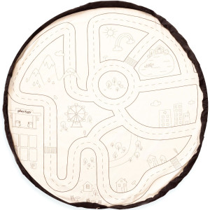 Sac rangement jouets /Tapis de jeu enfant "Playville" Play and go