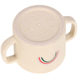 Tasse d'apprentissage bébé Happy Rascals "Coeur Lavande" Lassig