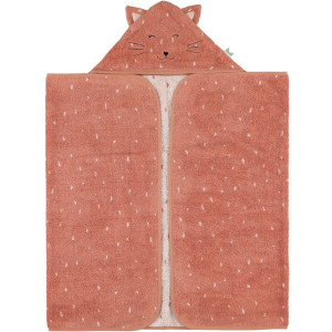 Cape de bain fille en éponge de coton bio "Mrs Cat" (2-6 ans) Trixie