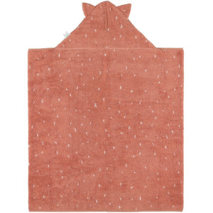 Cape de bain fille en éponge de coton bio "Mrs Cat" (2-6 ans) Trixie
