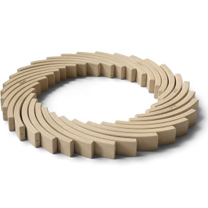 Jeu de construction libre en bois "Mini Blocks Renwood" (72 pièces) Abel Wooden Toys