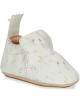 Chaussons bébé en cuir My Blublu "Herbier Blanc"