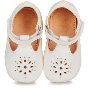 Chaussons bébé en cuir My Lillyp "Blanc" Easy Peasy