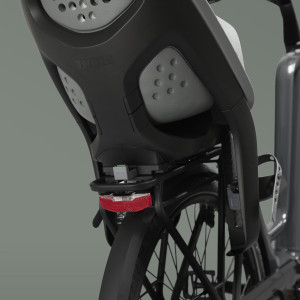 Siège-vélo enfant Thule arrière sur porte-bagages Yepp 2 MIK HD "Black" (9 mois-6 ans)