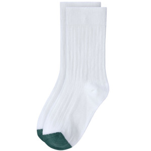 Chaussettes enfant (4-6 ans) en coton bio Little Gang "Milky/Caramel/Green" Lassig