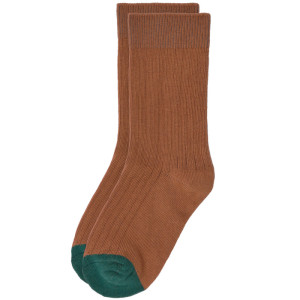 Chaussettes enfant (4-6 ans) en coton bio Little Gang "Milky/Caramel/Green" Lassig