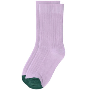 Chaussettes enfant (2-4 ans) en coton bio Little Gang "Lilas/Green" Lassig