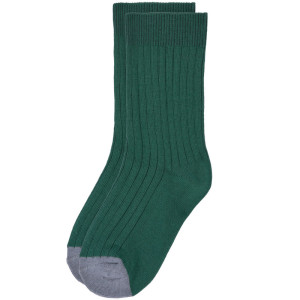 Chaussettes enfant (2-4 ans) en coton bio Little Gang "Lilas/Green" Lassig