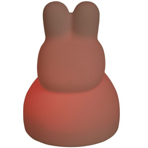 Veilleuse Musicale en silicone LED "Lapin Warm Linen"