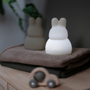 Veilleuse Musicale en silicone LED "Lapin Warm Linen"