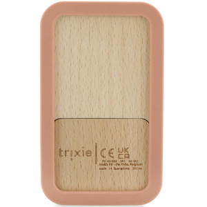 Téléphone en bois et silicone "Mrs Chat" (0-2 ans) Trixie