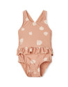 Maillot de bain fille 1 pièce anti-UV Amina "Pale Tuscany" Liewood