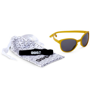 Lunettes de soleil enfant (2-4 ans) Wazz "Jaune moutarde" kietla