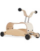 Trotteur évolutif Mini-Flip 3 en 1 en bois "Vintage White" (9 mois-3 ans)