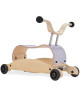 Trotteur évolutif Mini-Flip 3 en 1 en bois "Lilac" (9 mois-3 ans)