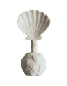 Hochet de dentition en caoutchouc naturel "Sea Shell"