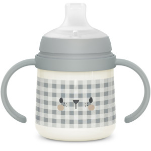 Biberon 150 ml à anses First "Ours" (6 mois et +) Suavinex