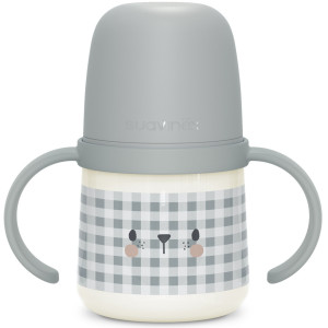 Biberon 150 ml à anses First "Ours" (6 mois et +) Suavinex