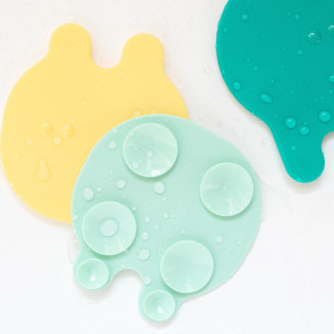 Antidérapants pour bain Grippi "Méduse Jaune Menthe" (x8) Quut