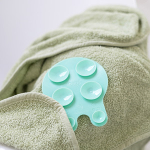Antidérapants pour bain Grippi "Méduse Jaune Menthe" (x8) Quut