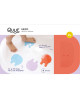 Antidérapants pour bain Méduse Grippi "Bleu Corail" (x8)