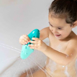 Jouet de bain en silicone Squeezi "Croco" (12 mois et +) Quut