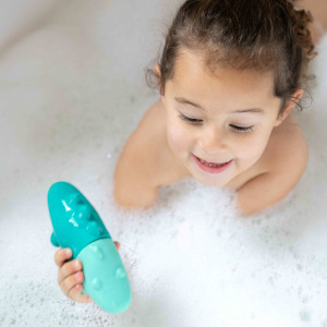 Jouet de bain en silicone Squeezi "Croco" (12 mois et +) Quut